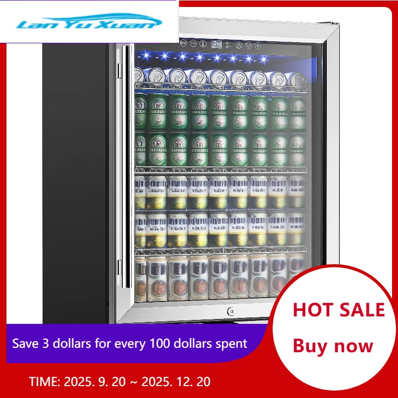 Wine Beer Fridge Under Counter - ثلاجة المشروبات 24 بوصة 180 يمكن