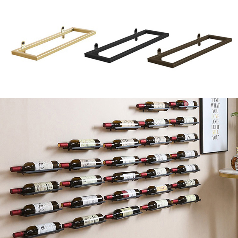 Wine Beer Rack - حامل رف نبيذ مثبت على الحائط