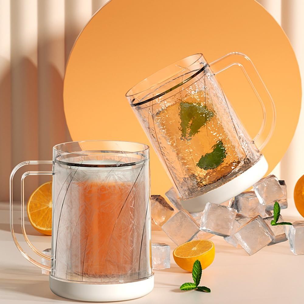 Beer Mug Handled - كوب بيرة منزلي مزدوج الطبقات بسعة