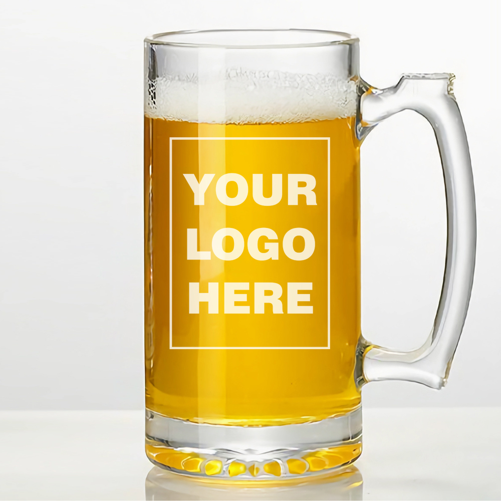 Beer Mug Handled - زجاج بيرة شخصي 500 مللي/16.9 أونصة
