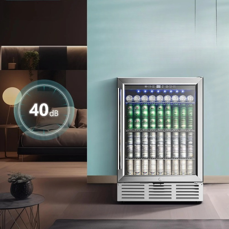 ثلاجة المشروبات 24 بوصة 180 يم - مراجعة Wine Beer Fridge Under Counter وسعره