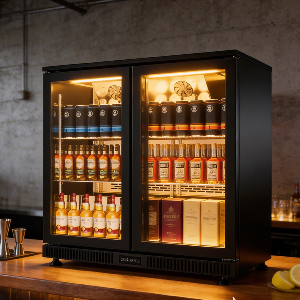 ثلاجة مشروبات صغيرة بثلاثة أبو - مراجعة Wine Beer Fridge Under Counter وسعره