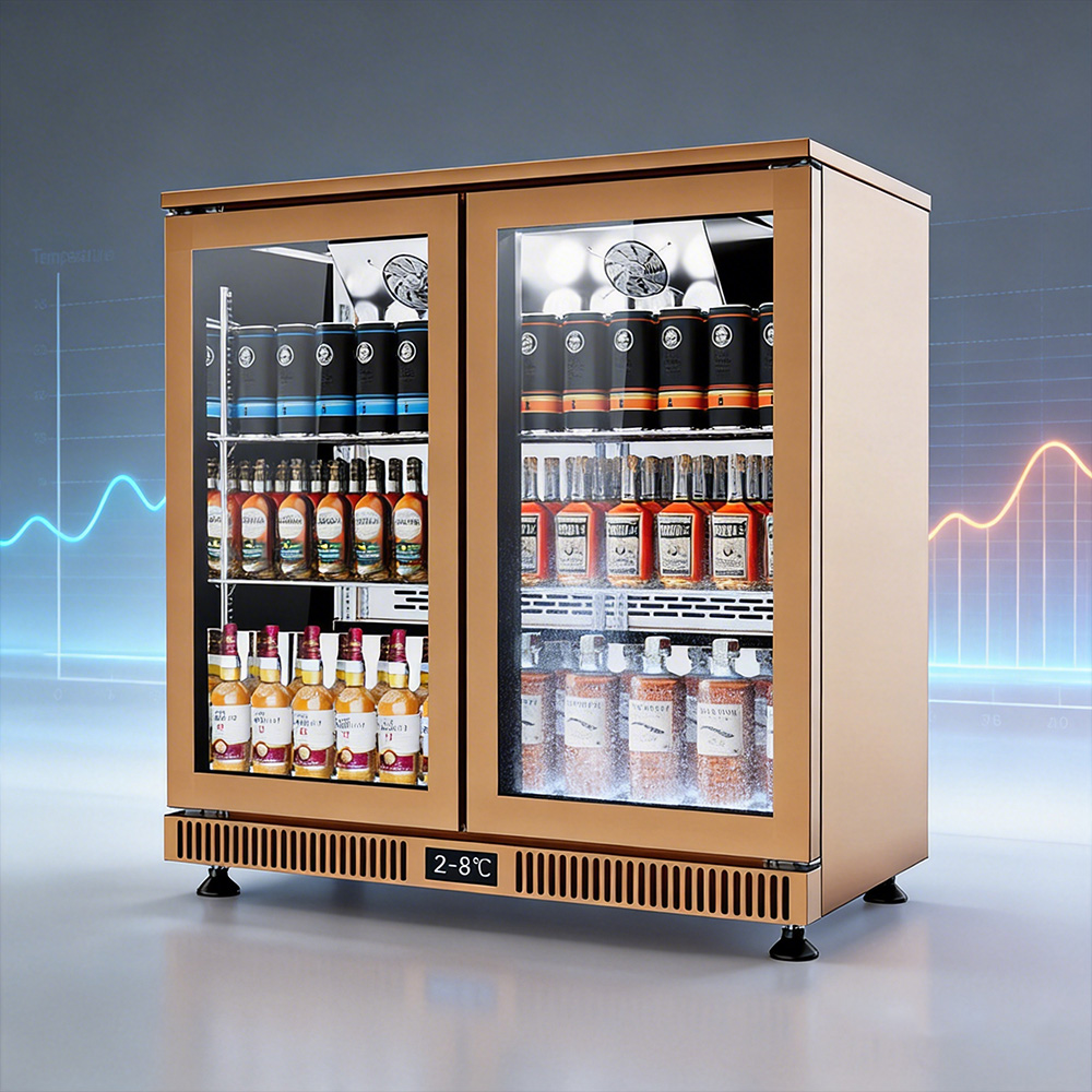 ثلاجة مشروبات صغيرة بثلاثة أبو - مراجعة Wine Beer Fridge Under Counter وسعره