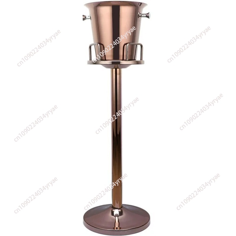 دلو ثلج فاخر من الفولاذ المقاو - مراجعة Wine Beer Rack وسعره