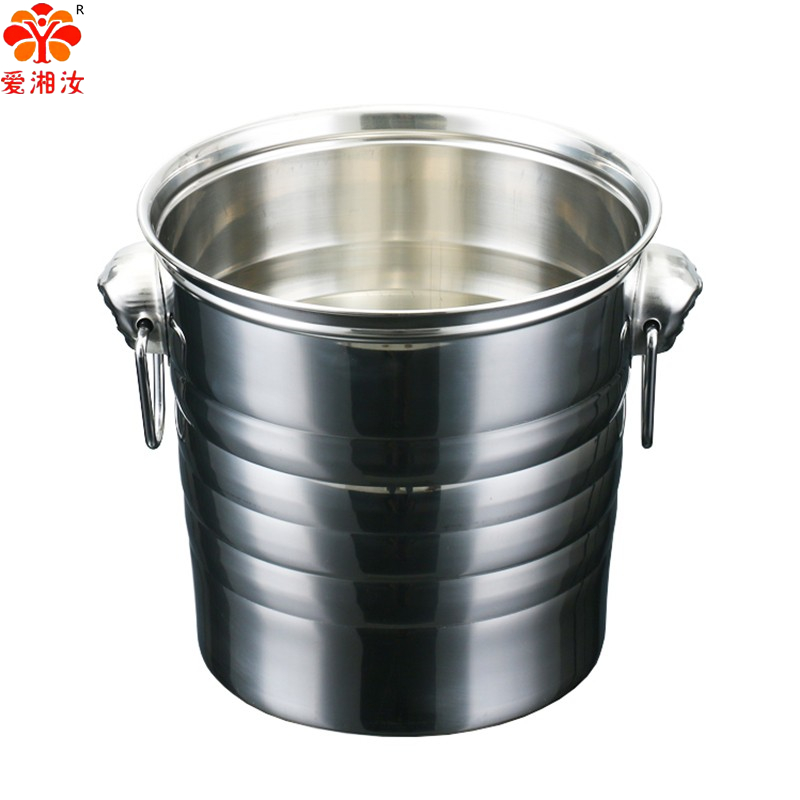 دلو ثلج من الفولاذ المقاوم للص - مراجعة Ice Bucket Silver وسعره