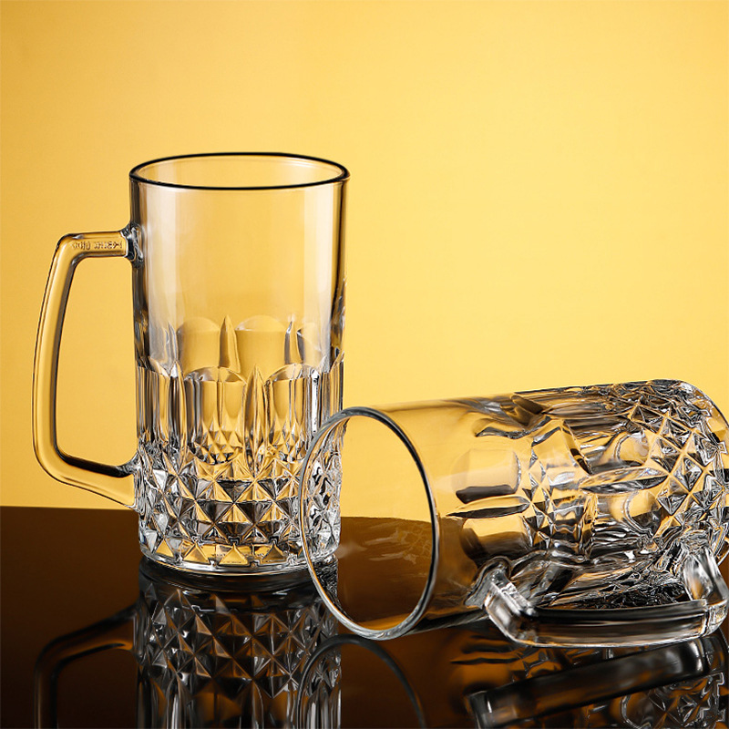 600 مللي/1000 مللي زجاج البيرة - مراجعة Beer Mug Handled وسعره