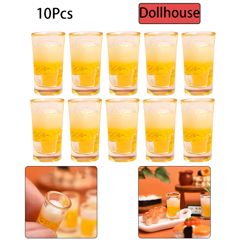 10 قطعة لعبة مصغرة المطبخ البي - مراجعة Wine With Beer وسعره