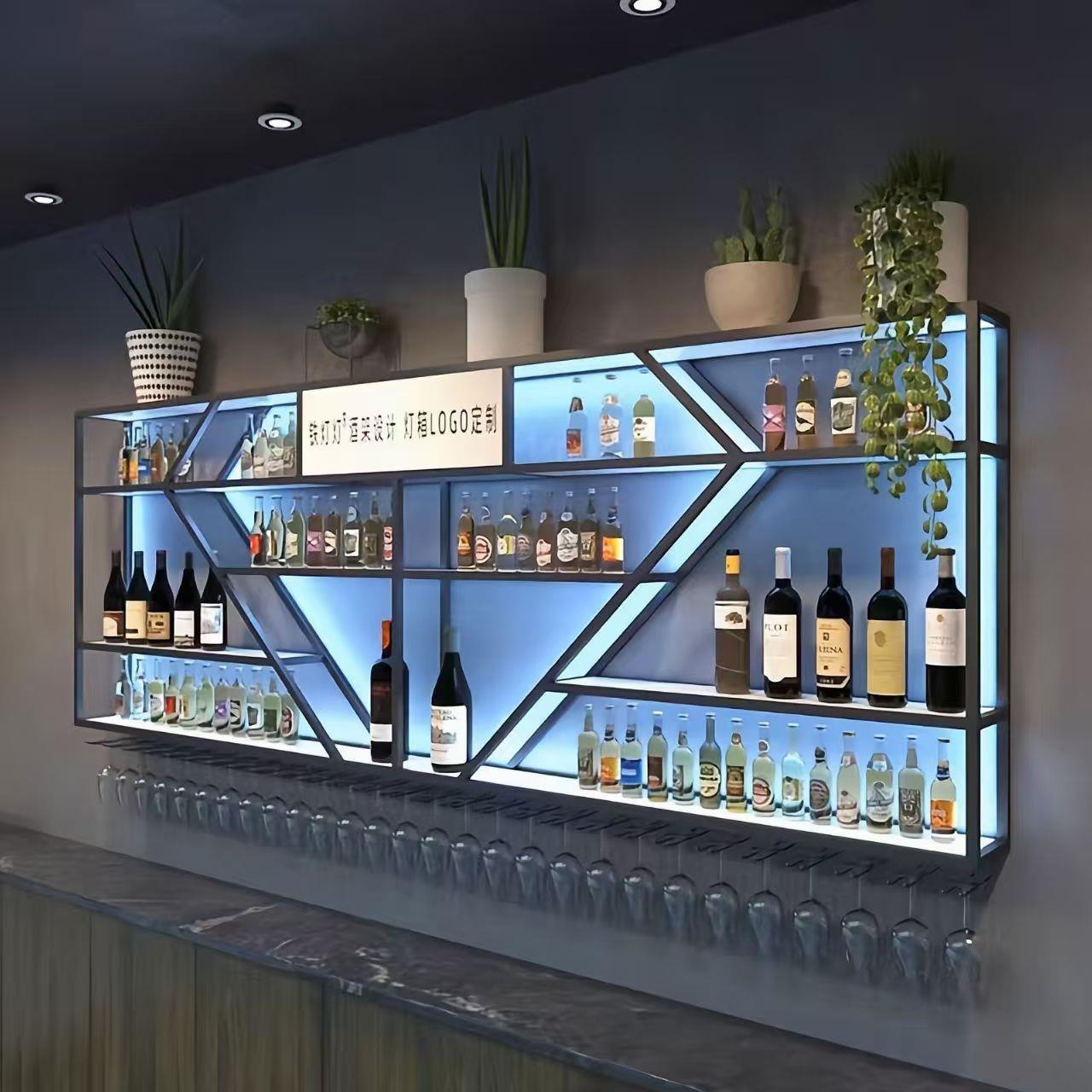 رف نبيذ معلق على الحائط، رف مض - مراجعة Wine Beer Rack وسعره