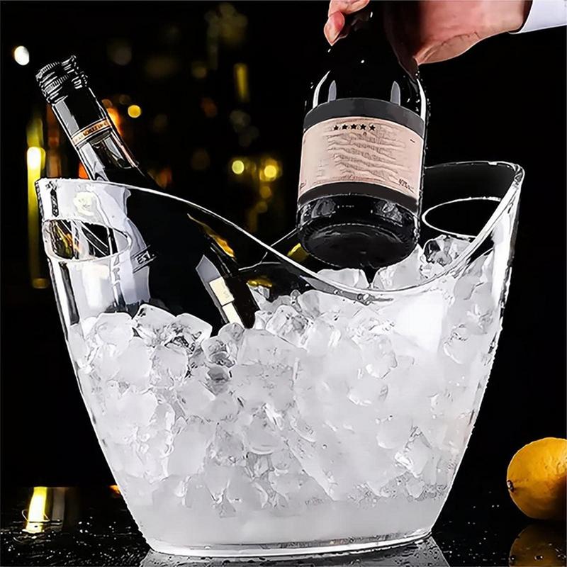 حوض مشروبات دلو للثلج الشفاف م - مراجعة Ice Bucket Silver وسعره