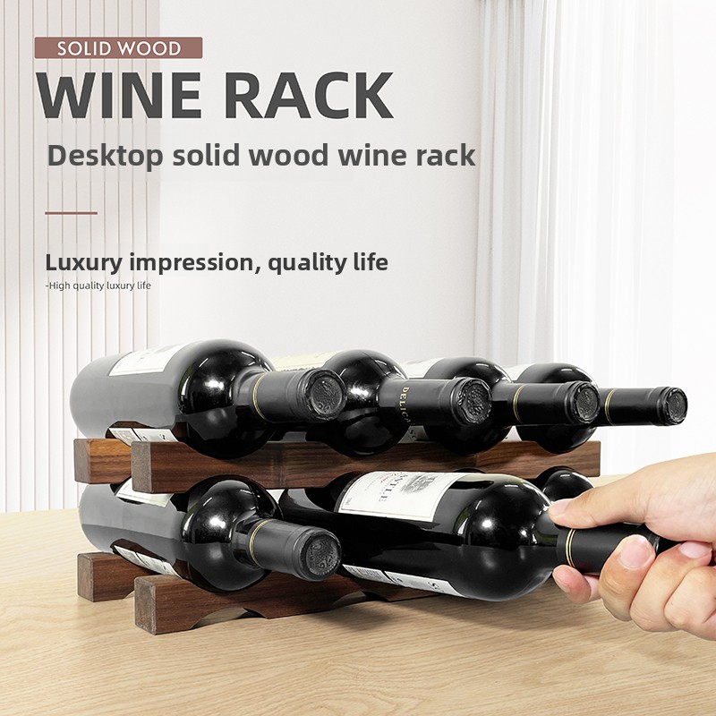 رف نبيذ من الخشب الصلب متعدد ا - مراجعة Wine Beer Rack وسعره