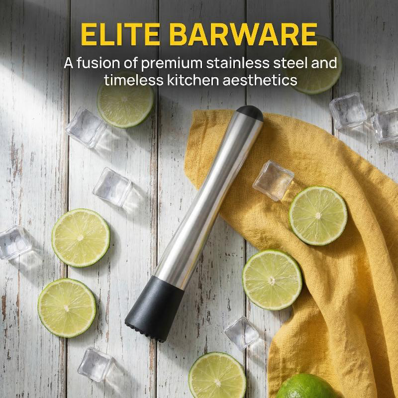 مطرقة ثلج قوية متعددة الاستخدا - مراجعة Muddler Cocktail Bar وسعره