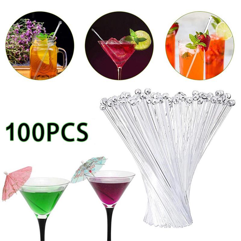 100 قطعة من أعواد التحريك البل - مراجعة Muddler Cocktail Bar وسعره