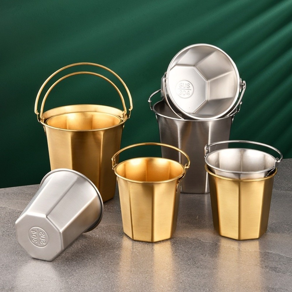 دلو ثلج صغير بسعة 0.7 لتر/1.1  - مراجعة Ice Bucket Silver وسعره