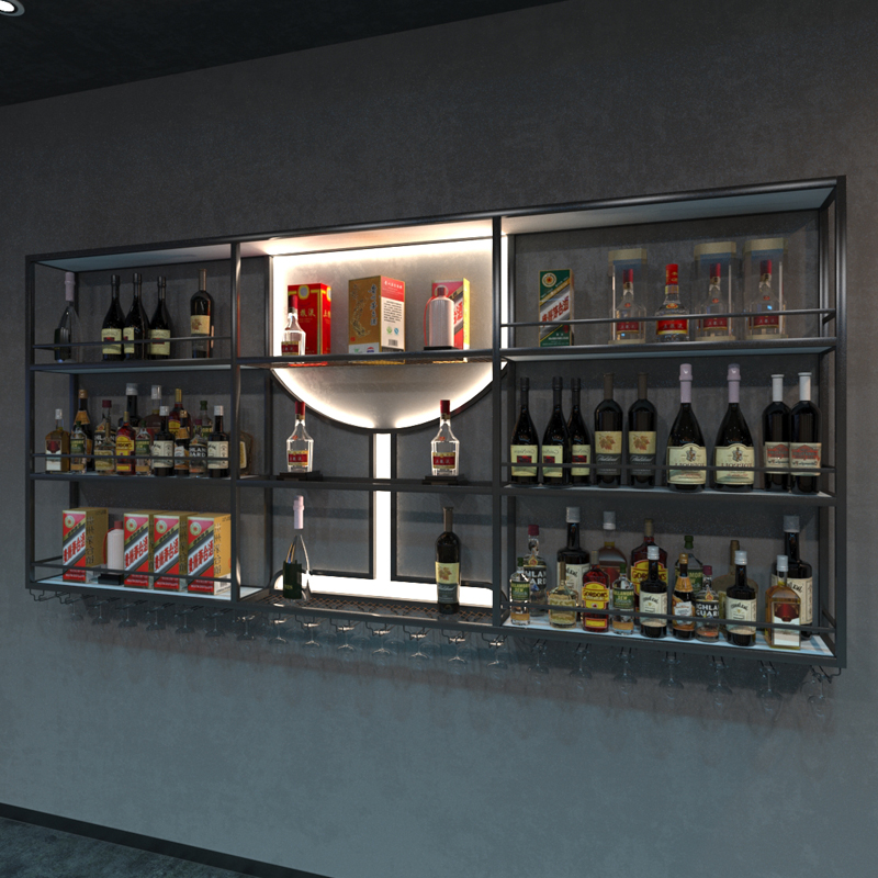 رف النبيذ على الحائط معلق على  - مراجعة Wine Beer Rack وسعره