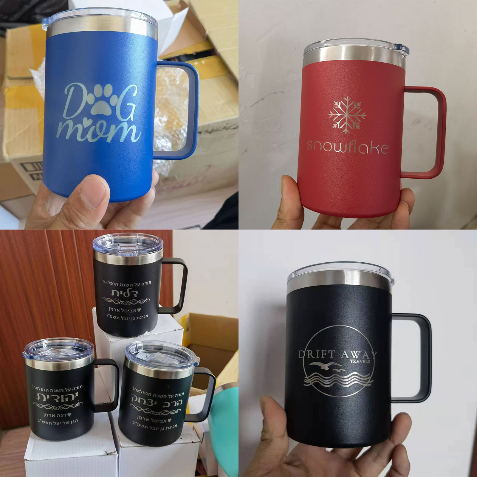 16 أوقية الفولاذ المقاوم للصدأ - مراجعة Beer Mug Handled وسعره