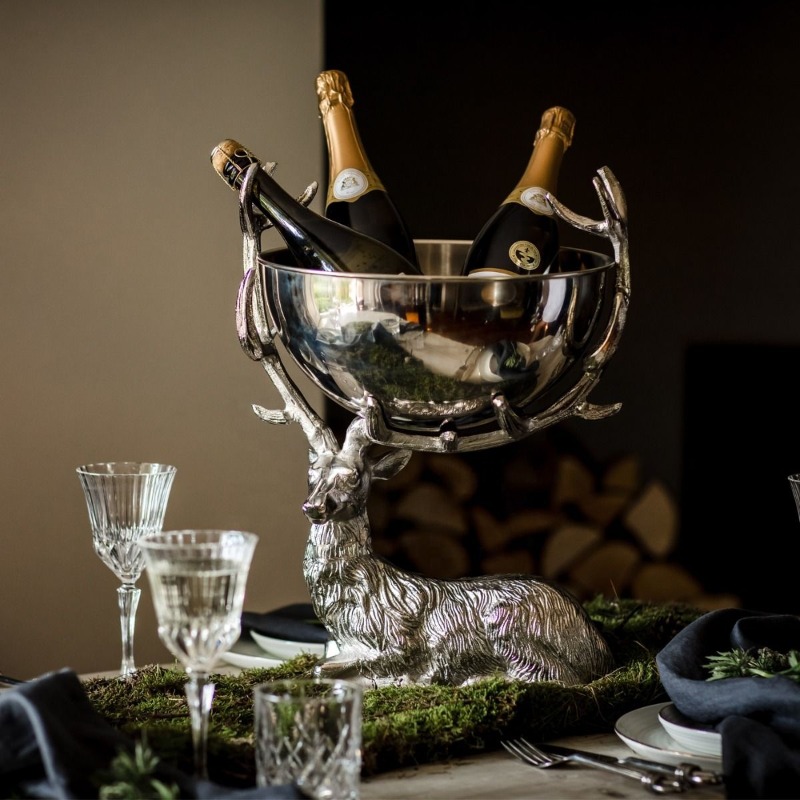 راحة المرحلة الغزلان الشمبانيا - مراجعة Ice Bucket Silver وسعره
