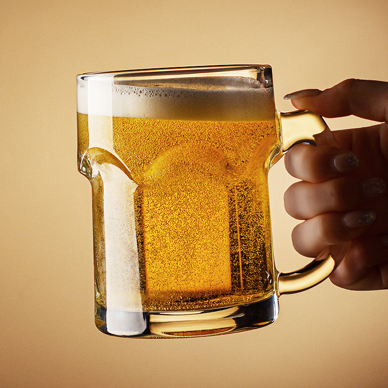 كوب بيرة منزلي بمقبض، كوب ماء  - مراجعة Beer Mug Handled وسعره