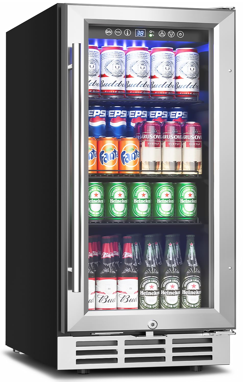 ثلاجة مشروبات تحت الطاولة 15 ب - مراجعة Wine Beer Fridge Under Counter وسعره