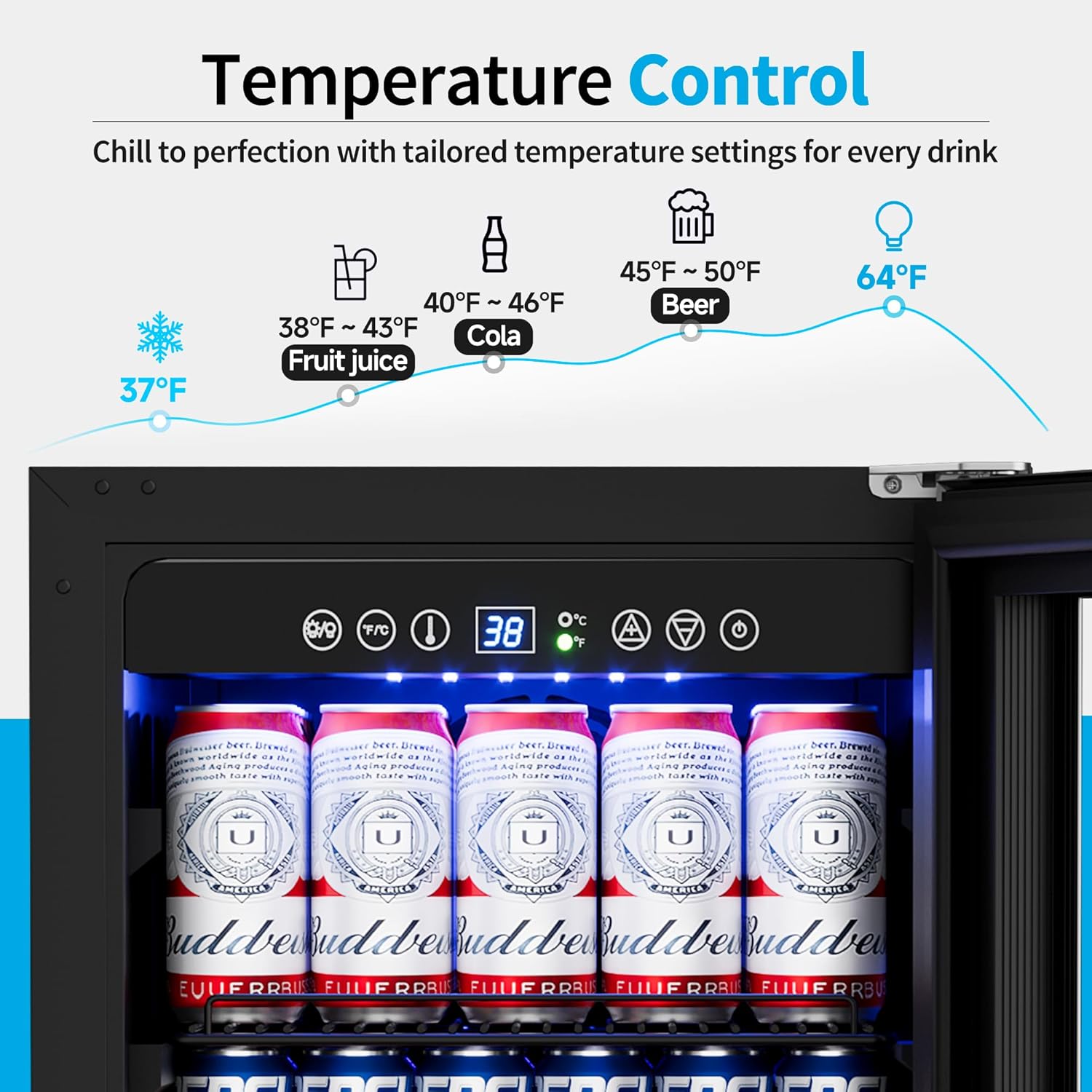 ثلاجة مشروبات تحت الطاولة 15 ب - مراجعة Wine Beer Fridge Under Counter وسعره