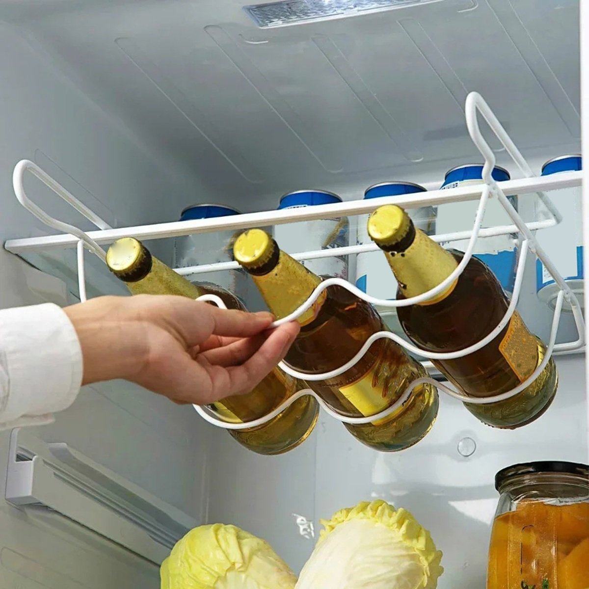 منظم أدوات المطبخ AA14، رف داخ - مراجعة Wine Beer Rack وسعره