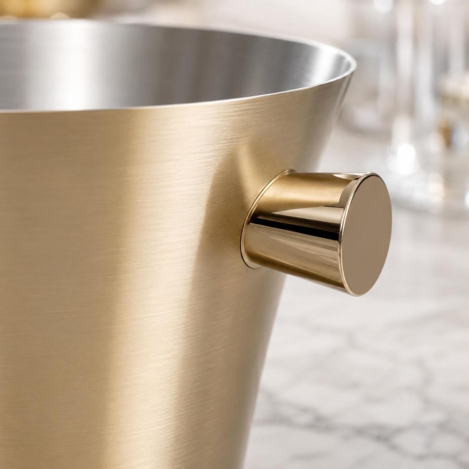 وعاء ثلج من الفولاذ المقاوم لل - مراجعة Ice Bucket Silver وسعره