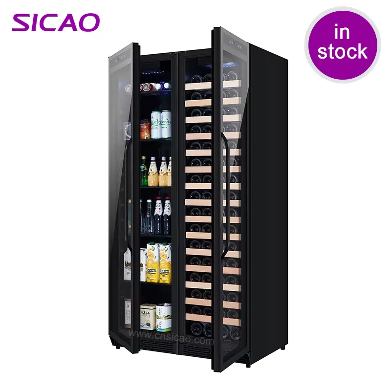 ثلاجة مشروبات مدمجة ببابين، مب - مراجعة Wine Beer Fridge Under Counter وسعره