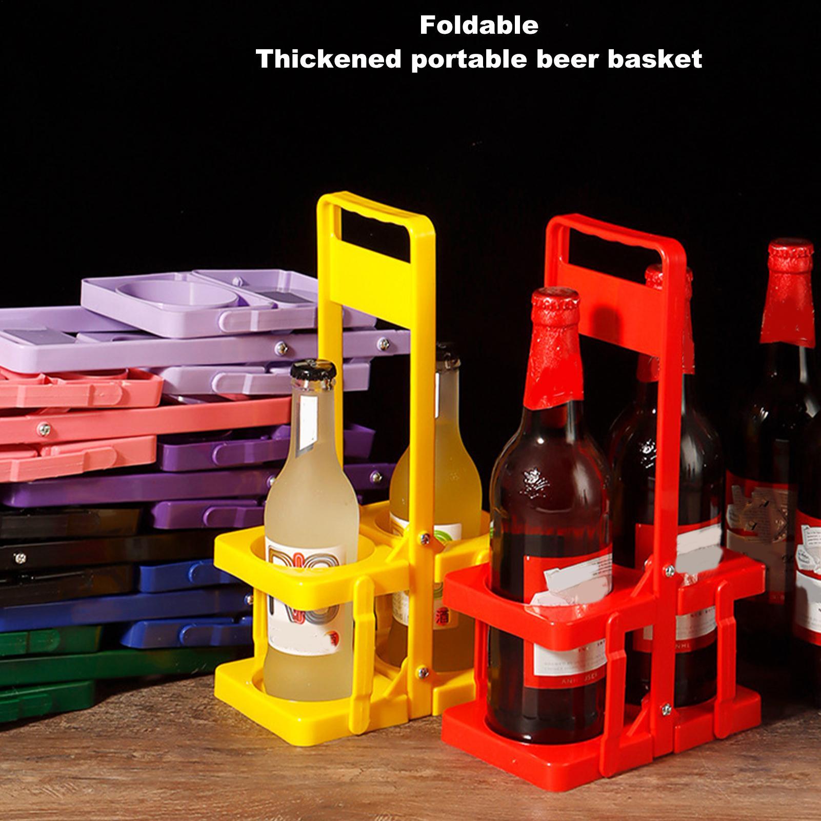 حامل بيرة محمول قابل للطي، سلة - مراجعة Wine Beer Rack وسعره