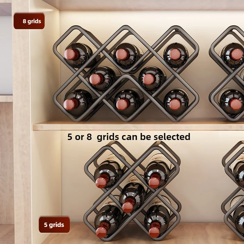 رف النبيذ المعدني السداسي 5/8  - مراجعة Wine Beer Rack وسعره